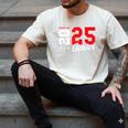 Wrestling Senior Night Wrestling Senior 2025 Graduation 75 Men's Comfort Colors T-Shirt Ivory