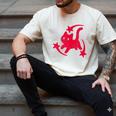 Yk2 Grunge Scary Cat With Shooting Stars 90s Nostalgia Men's Comfort Colors T-Shirt Ivory