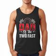 2 Year Old Racing Car Two Fast Birthday 2nd Family Dad Men Tank Top