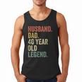 40th Birthday For Men Vintage Dad 1980 Men Tank Top