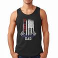 American Flag Go Kart Racing Race Dad Flag Men Tank Top