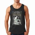 Anti-Social Book-Club Cat Graphic Men Tank Top Anti-Social Book-Club Cat Graphic Men Tank Top