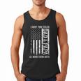 ON Back I Have Two Titles Dad Papa Fathers Day Grandpa Papa Men Tank Top