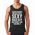 Bald Guy Art For Men Dad Sexy Bald People Bald Man Men Tank Top Bald Guy Art For Men Dad Sexy Bald People Bald Man Men Tank Top