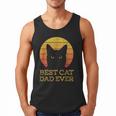 Best Cat Dad Ever Vintage Cat Daddy Fathers Day Men Tank Top