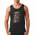 Book Abstract Art Drawing Painting Graphic Book Men Tank Top