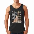 Book And Dog Lover Bookworm Reader Book Lover Men Tank Top