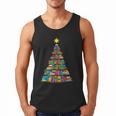 Bookmas Christmas Book Tree Book Lover English Teacher Men Tank Top Bookmas Christmas Book Tree Book Lover English Teacher Men Tank Top