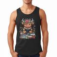 Bookworm Cute Baby Highland Cow Reading Book Men Tank Top Bookworm Cute Baby Highland Cow Reading Book Men Tank Top