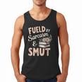 Bookworm Fueled By Sarcasm And Smut Book Reading Men Tank Top