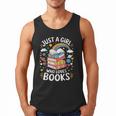 Bookworm Just A Girl Who Loves Books Men Tank Top