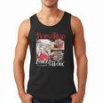 Born To Read Forced To Work Santa Christmas Book Lover Retro Men Tank Top