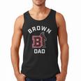Brown University Bears Arched Dad Men Tank Top