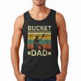 Bucket Dad Softball Dad Baseball Coach Father's Day Men Tank Top