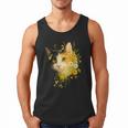 Calico Cat With Flowers For Mom Dad Women Men Kids Botanical Men Tank Top
