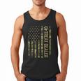 Camo Cat Treat Dealer American Flag US Cat Dad 4th Of July For Men Women Men Tank Top