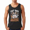 Cat Dad The Man The Myth The Snack Dealer Men Tank Top