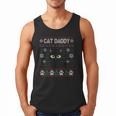 Cat Daddy Ugly Christmas Sweater Pajama Kitty Cat Lover Xmas Men Tank Top