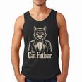 Cat Lover The CatFather Cat Dad Men Tank Top