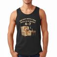 Cat Reading 6-7 Meme English Teacher Book Lover Humor Men Tank Top