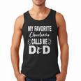 Cheer Dad My Favorite Cheerleader Calls Me Dad Men Tank Top