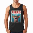 Chihuahua Teefs Top Teeth Chi Jowls Paws Dog Mom Dad Men Tank Top