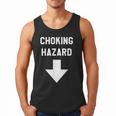 Choking Hazard Adult Dad Joke Men Tank Top