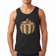 Christmas Book Ornament Lights Holiday Reading Lover Teacher Men Tank Top