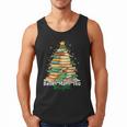 Christmas Books Make You Bright Librarian Teacher Book Lover Men Tank Top