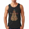 Christmas Snowman Made Of Books Holiday Reading Xmas Men Tank Top