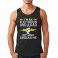 Cool Electrician For Men Dad Professional Electrician Men Tank Top