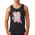 Coquette Reading Book Lover Pink Bow Bookish Mom & Daughter Men Tank Top