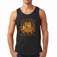 Cozy Readers Book Society Vintage Fall Books & Pumpkin Men Tank Top
