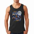 Crested Gecko Moon Retro Reptile Mom Dad Breeder Lover Men Tank Top