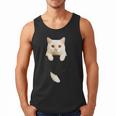 Cute Cat Pocket Cat Mom Cat Dad Cat Lover Men Tank Top