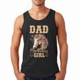 Cute Dad Of The Birthday Girl Horse Family Party Men Tank Top