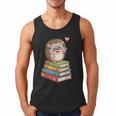 Cute Hedgehog Reading Books Animal Lover Reader Bookworm Men Tank Top Cute Hedgehog Reading Books Animal Lover Reader Bookworm Men Tank Top