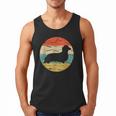 Dachshund Long Haired Dog Vintage Mom Dad Retro Men Tank Top