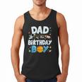 Dad Of The Birthday Boy Astronaut Family Space Planets Men Tank Top