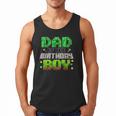 Dad Of The Birthday Boy Family Gaming Pixel Birthday Party Men Tank Top