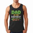 Dad Of The Birthday Boy Pixel Gamer Party Matching Family Men Tank Top