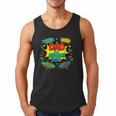 Dad Of The Birthday Boy Shirt Father Superhero Comic Party Men Tank Top