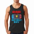 Dad Of The Birthday Boy Video Games Theme Bday Matching Men Tank Top