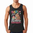 Dad Of The Birthday Capybara Boba Tea Girl Bday Party Family Men Tank Top