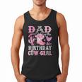 Dad Of The Birthday Cow-Girl Rodeo Cowgirl Bday Men Tank Top