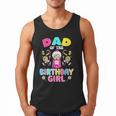 Dad Of The Birthday Girl Candy Family Bday Party Men Tank Top