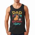 Dad Of The Birthday Girl Kids Cute Capybara Bday Family Men Tank Top