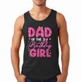 Dad Of The Birthday Girl Pink Bow Birthday Girl Family Men Tank Top