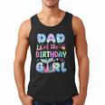 Dad Of The Birthday Mermaid Girl Family Matching Party Men Tank Top