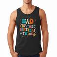 Dad Of The Birthday Twins Boys Girls Party Retro Bday Men Tank Top